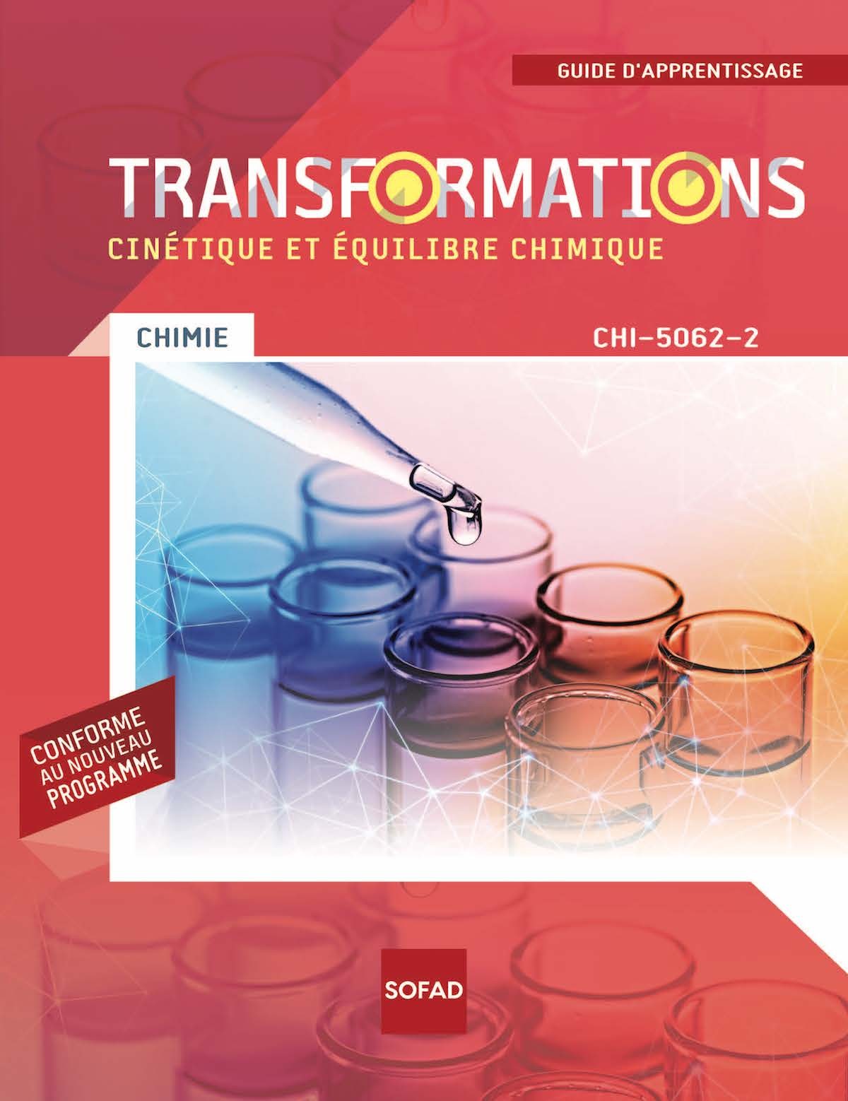 CHI-5062-2 Cinétique et équilibre chimique (Sofad 2020)
